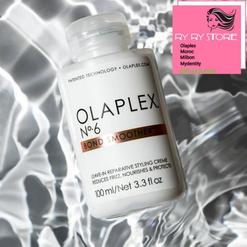 (CHÍNH HÃNG) Olaplex No6 kem xả khô phục hồi giúp tóc thơm, mềm mượt