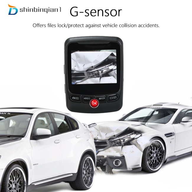 Camera hành trình efl Acekool màn hình LCD 2.4" Full HD 1080P góc rộng 170 cảm biến G | BigBuy360 - bigbuy360.vn