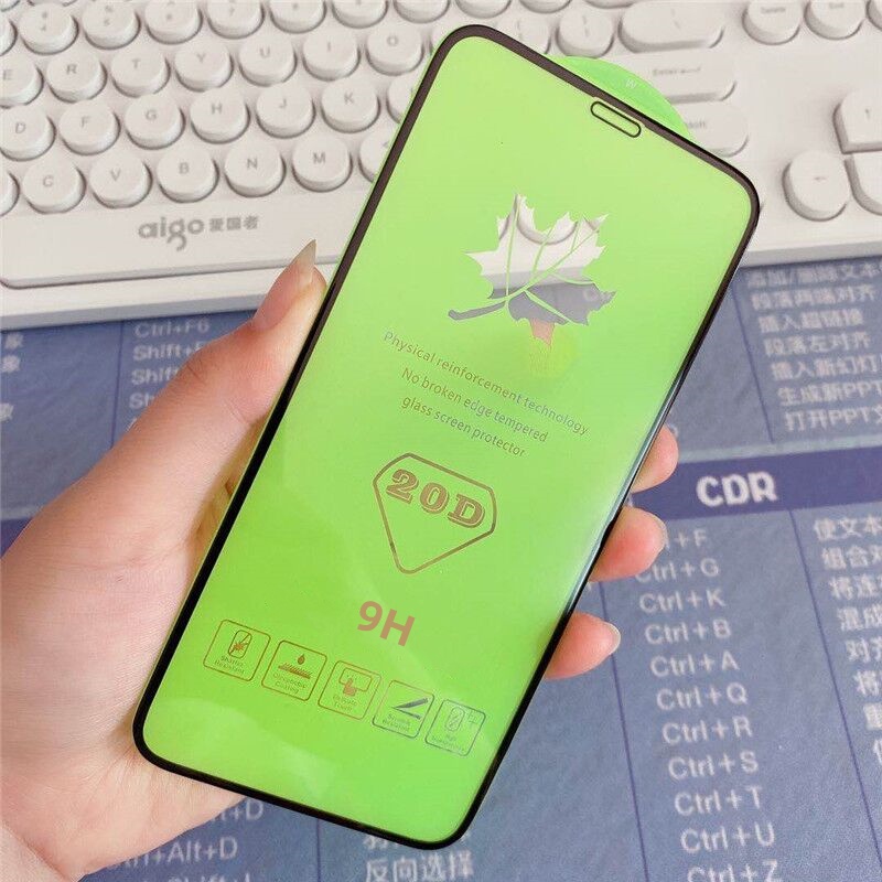 Kính Cường Lực Trong Suốt 20D HD Cho Samsung J6 J4 Pro J8 A7 A6 (2018) A10 A50 A90 A20E A22 A23 A32 4G 5G Samsung S10 S20 Lite (5G)
