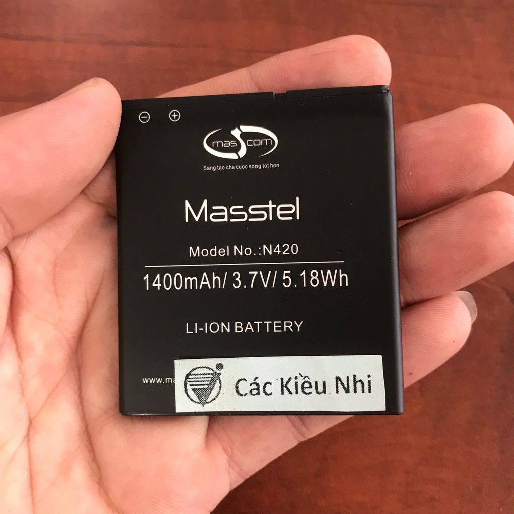 Pin Masstel N420 zin hãng