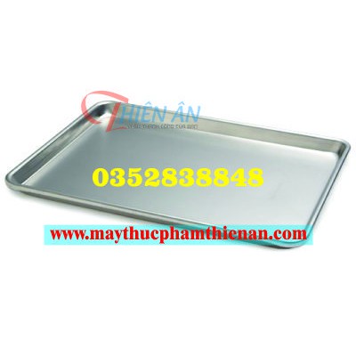 Khay bằng 40x60 dùng cho lò nướng bánh mì công nghiệp