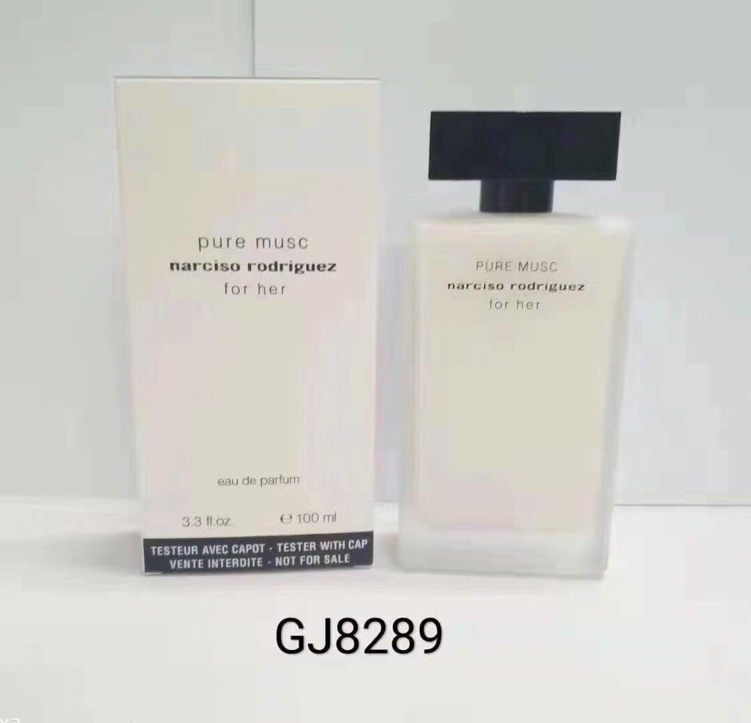 Narciso Rodriguez for her women's perfume is a new 100ml white bottle 2019