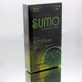 Bộ đôi 2 hộp bao cao su gân gai Sumo Nhật 4in1 kéo dài thời gian,tăng khoái cảm  Tổng kho bao cao su HN
