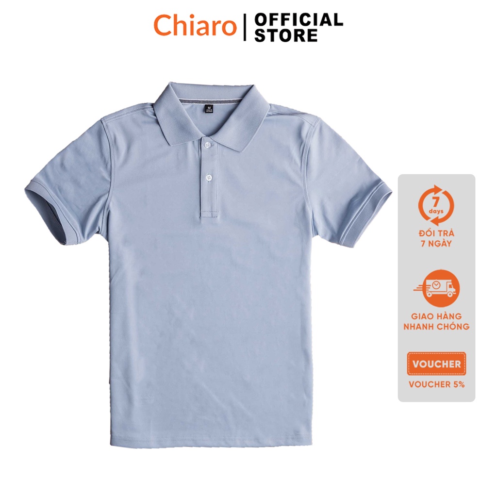 Áo polo nam có cổ nhiều màu vải thun cá sấu 4 chiều cotton chuẩn form cao cấp Chiaro