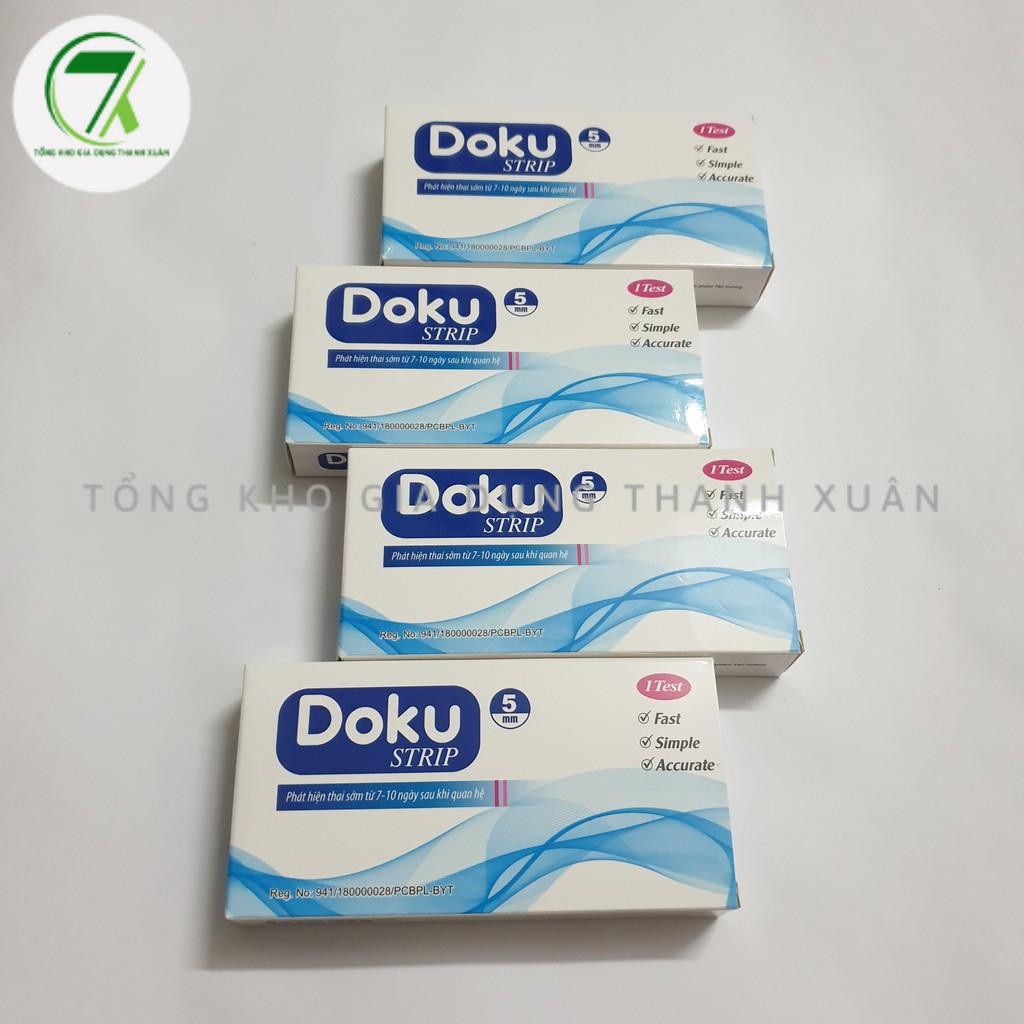 Que thử thai DOKU STRIP nhanh, chính xác - Che tên sản phẩm khi giao hàng