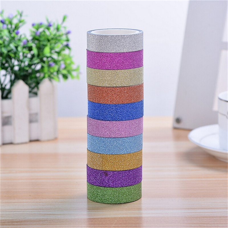 10 Cuộn Kim Tuyến Trang Trí Lấp Lánh