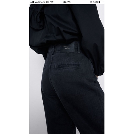 Quần jean cạp cao Zara auth