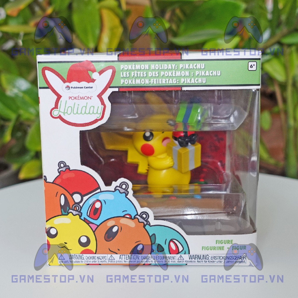 Mô hình Pokemon Pikachu Holiday Funko Nhựa PVC POKFK01 Pokemoncenter USA