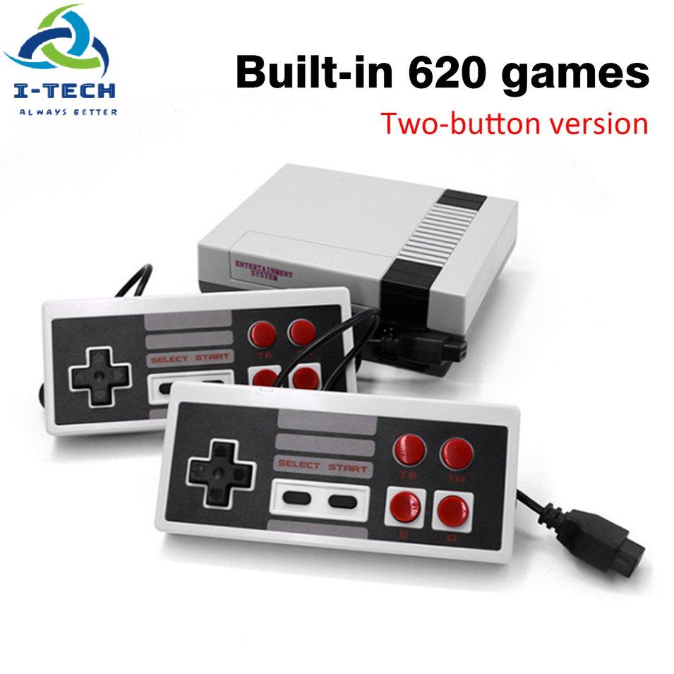 ⚡Promotion⚡Home Nostalgic Mini Nes Tv Game Machine Game Machine Double Handle Nostalgic Classic Red And White Machine