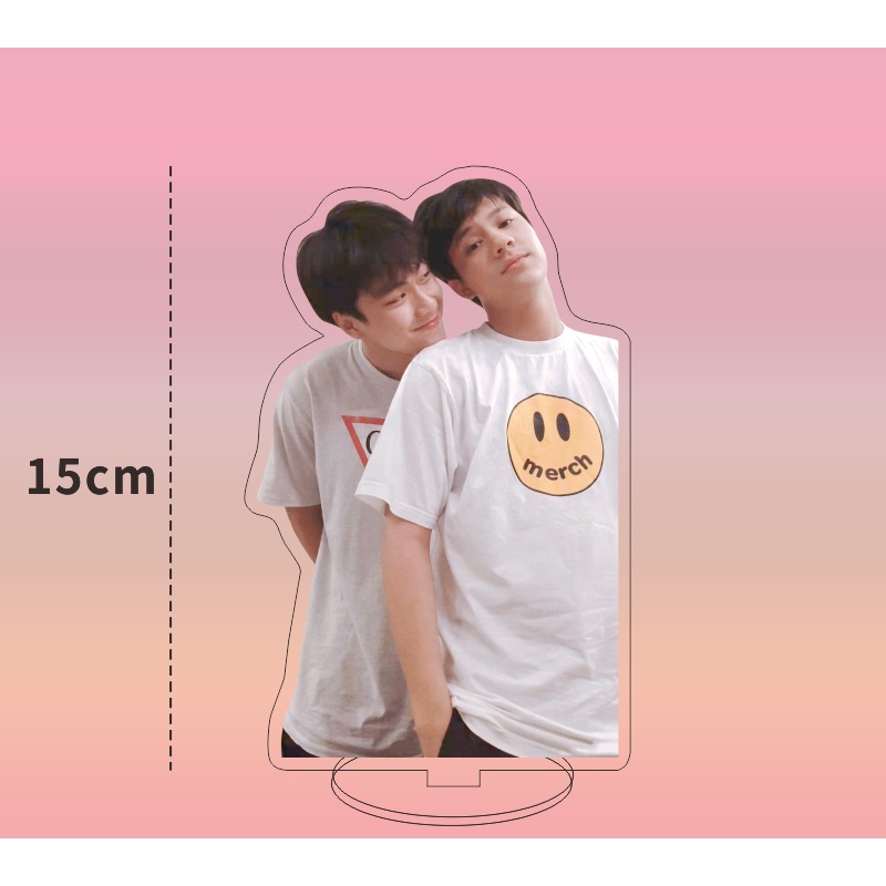 Standee ảnh mica trong đế tròn OhmNanon