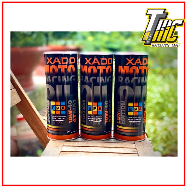 Nhớt XADO Moto Racing Oil Revitalizant 10w40