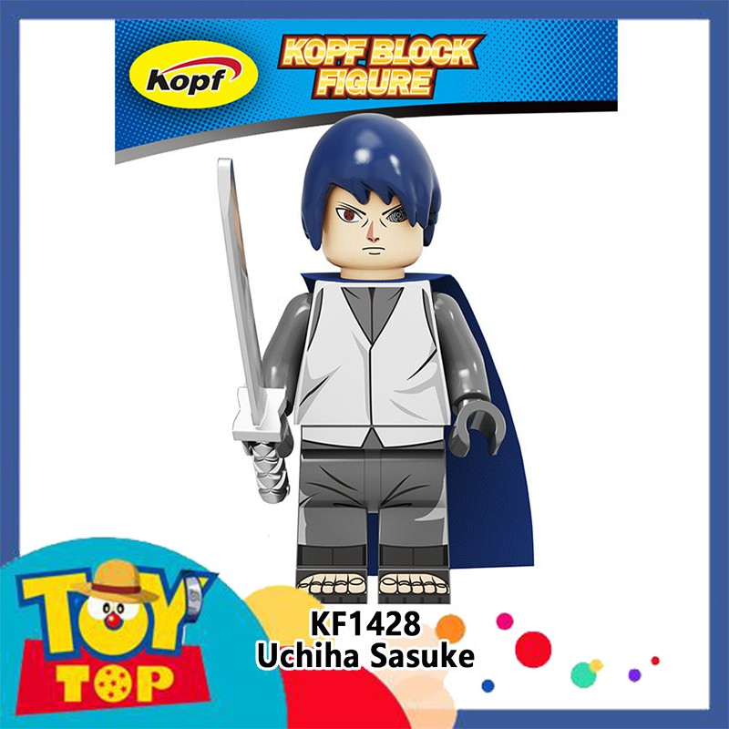 [Một con] ghép Naruto ninja Minifigures các mẫu Uchiha Madara , Sasuke , Kabuto , Akatsuki Zetsu , v.v KF6126