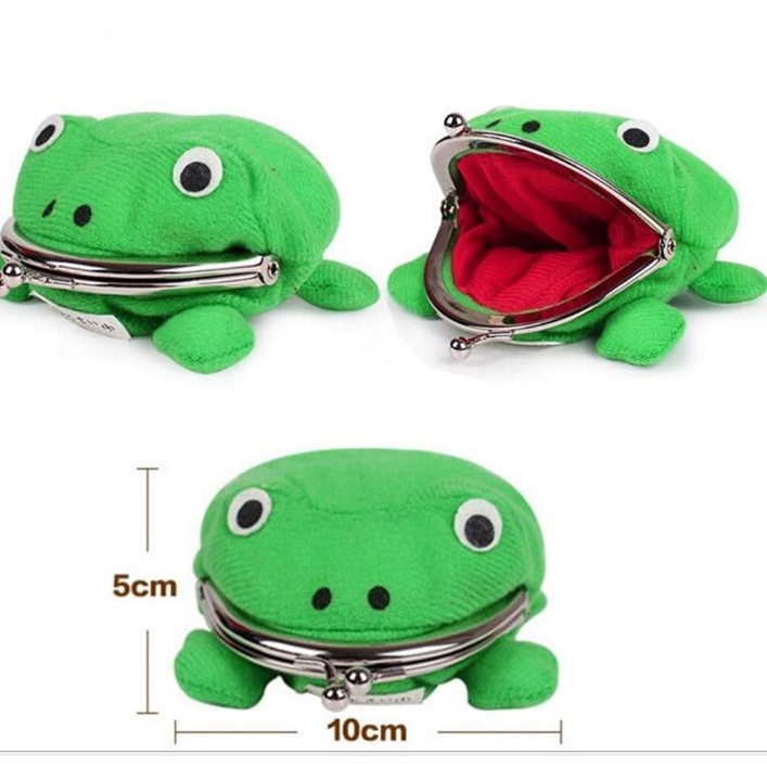 Trong kho🔥Ví ếch Naruto dễ thương cầm tay Dễ thương ếch hoạt hình vui nhộn Ví tiền xu cho trẻ em