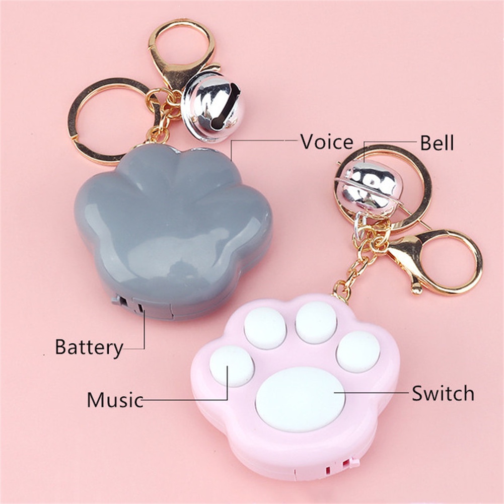 Hàng Có Sẵn Trò Chơi Trí Nhớ Máy Chơi Game Vuốt Mèo Mini Đồ Chơi Khóa Chìa Khóa Mang Theo Chuông