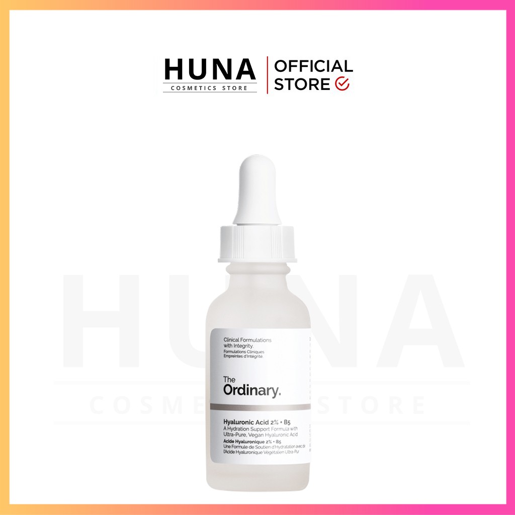 SERUM CẤP NƯỚC, PHỤC HỒI DA THE ORDINARY HYALURONIC ACID 2% + B5 30ML