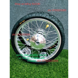 CẶP BÁNH CĂM WAVE DREAM THẮNG ĐÙM TRƯỚC SAUNIEENF NHÔM BAN ZAI THÁI KÈM VỎ CRV THÁI 60.70 VỚI 2 MÁ PHANH .