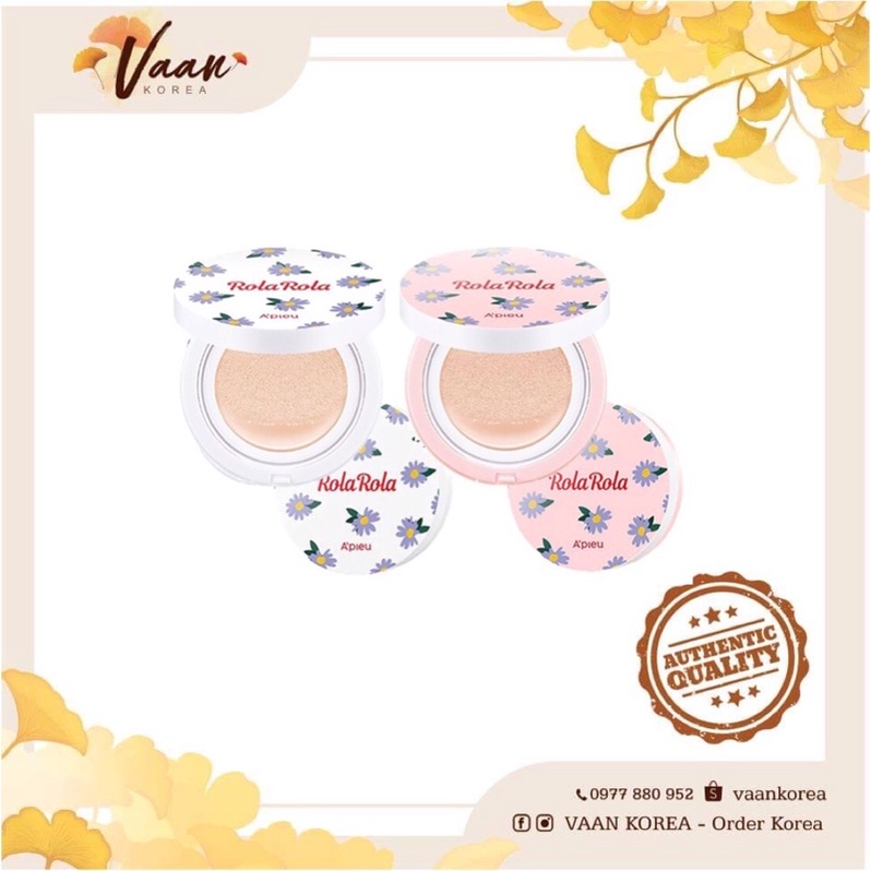 Phấn nước 𝗔’𝗣𝗜𝗘𝗨 𝗖𝗢𝗩𝗘𝗥 𝗣𝗔𝗡𝗚 𝗟𝗢𝗡𝗚𝗪𝗘𝗔𝗥 / 𝗚𝗟𝗢𝗪 𝗖𝗨𝗦𝗛𝗜𝗢𝗡 | BigBuy360 - bigbuy360.vn