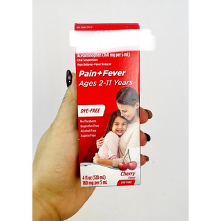 Siro T màu đỏ Mỹ cho bé 2y+