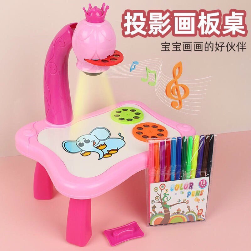 Bộ Bàn Vẽ Thông Minh Có Nhạc Cho Bé Sáng Tạo - Đồ Chơi Phát Triển Trí Tuệ