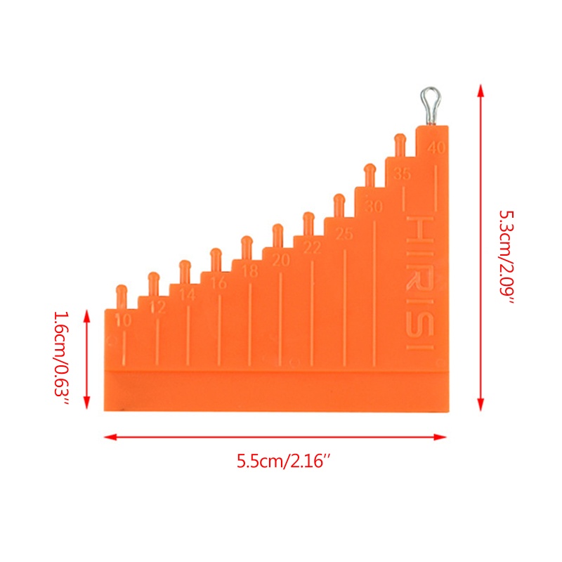 Dụng Cụ Đo Lường Cho Cá Ăn 10-40MM Tiện Dụng