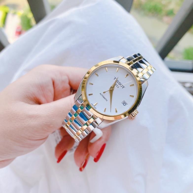 ĐỒNG HỒ NỮ CHÍNH HÃNG TISSOT Couturier Lady Powermatic 80 - T035.207.22.011.00 - VEUWATCH
