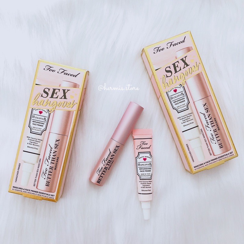 [Bill US-60%Off] Too Faced - Sex Hangover (kem lót + mascara)