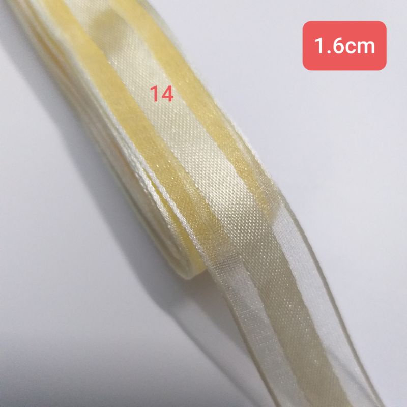 Ruy băng von viền size 7mm đến  1.5cm (dây 5m )