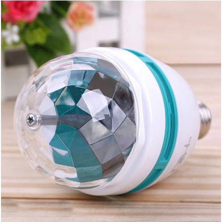 Bóng Đèn Led Vũ Trường Gia Đình Xoay 360 Độ Chui Tròn