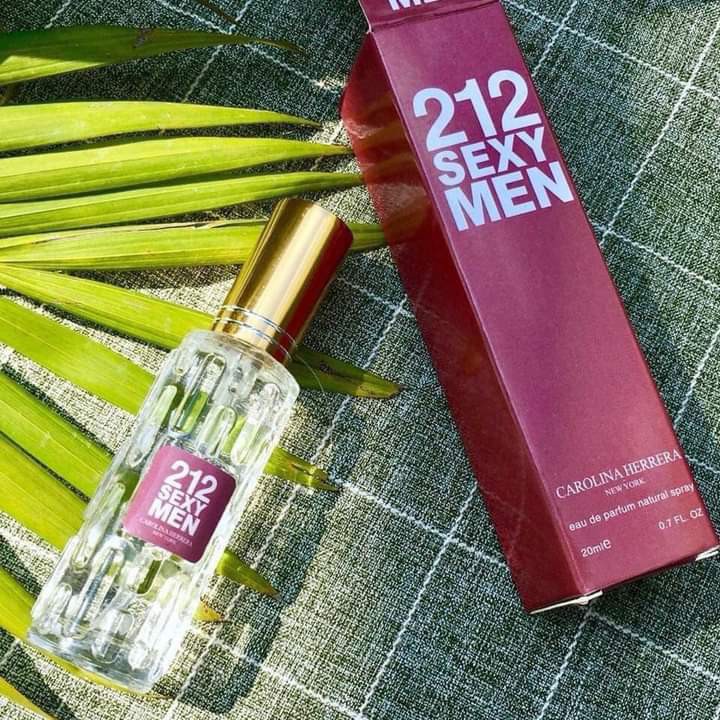 Nước hoa mini 212 Sexy Men nam 20ml dạng xịt- mẫu 4d-Mùi 212 Sexy Men