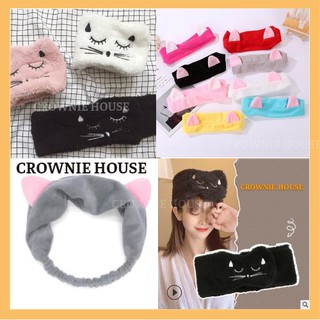 BĂNG ĐÔ DÁN HÌNH MÈO ĐEN VÀ BĂNG ĐÔ CÀI TÓC CÓ TAI MÈO