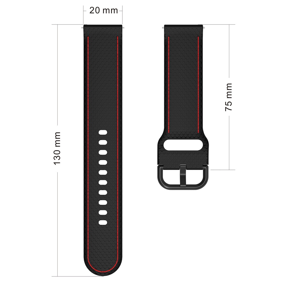 Dây Đeo Tay Chống Va Đập 20mm Dành Cho Haylou RS4 LS02 Haylou RS4 Plus