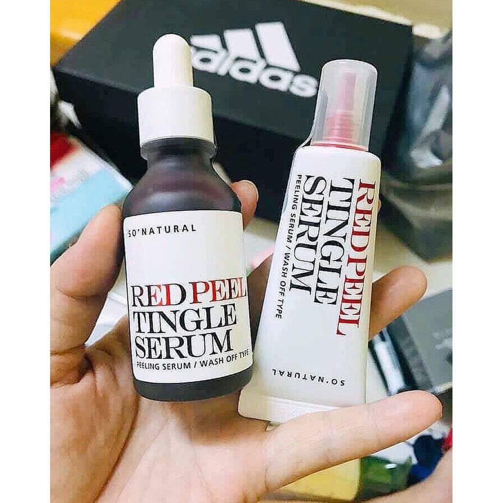 Serum Red Peel Tingle Serum -So’Natural