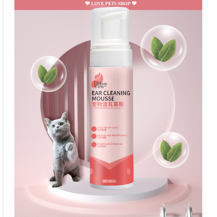 Thuốc nhỏ tai, nhỏ mắt, bột nhổ lông, dung dịch vệ sinh tai cho Chó Mèo - Love pets shop