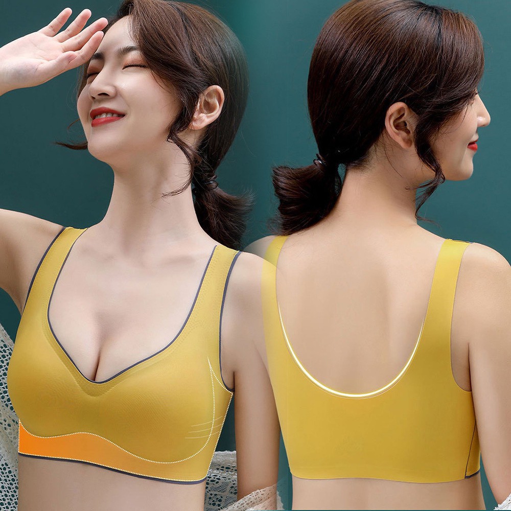 Áo Bra Nữ Đúc Su Lụa Lạnh Không Đường May Siêu Quyến Rũ MS008