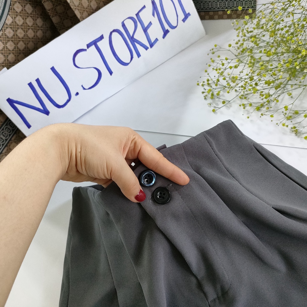 Quần baggy nữ, quần tây nữ lưng cao NU.STORE101 | BigBuy360 - bigbuy360.vn