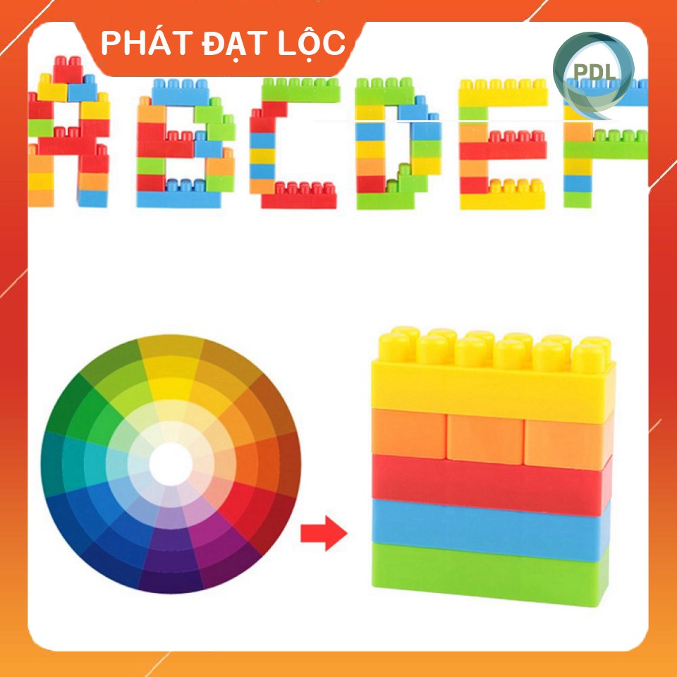 [HCM] Hộp đồ chơi lắp ráp đa dạng đa màu sắc - Phát Đạt Lộc - hộp 240 khối, tăng tính sáng tạo cho trẻ em -Phát Đạt Lộc