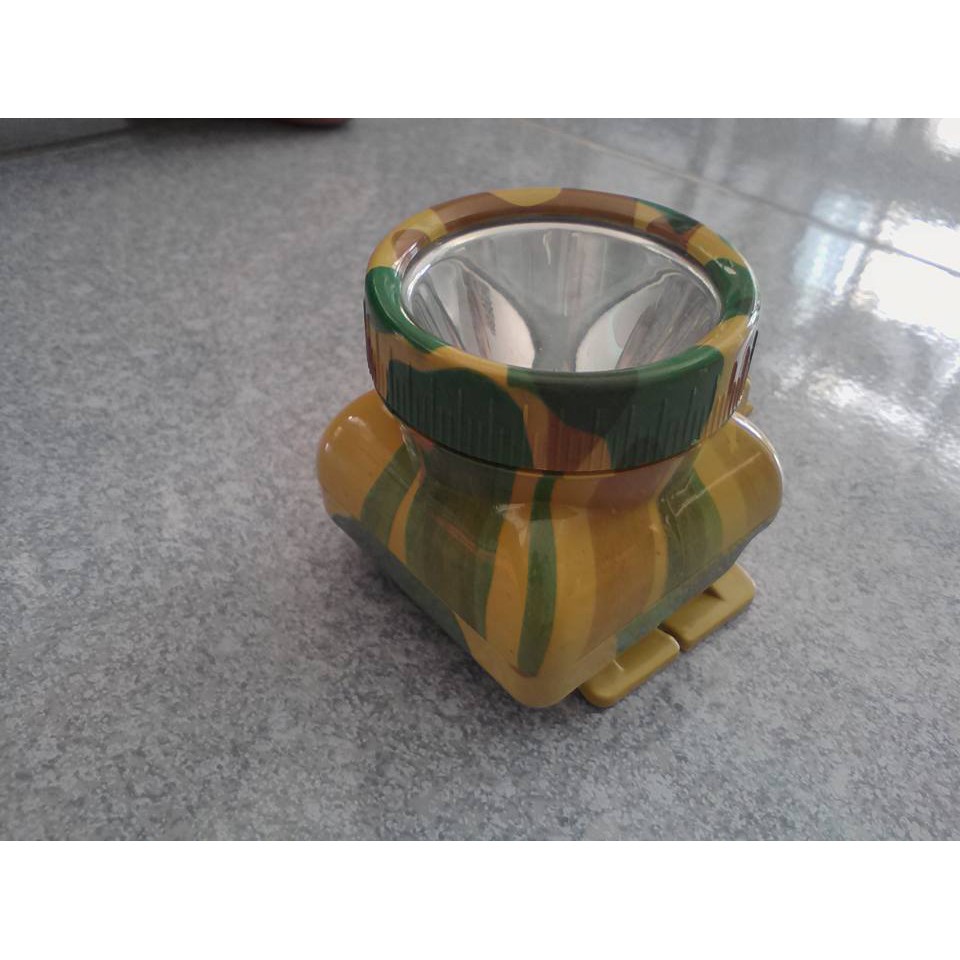Đèn sạc pin đội đầu (tặng kèm dây đeo và dây sạc)