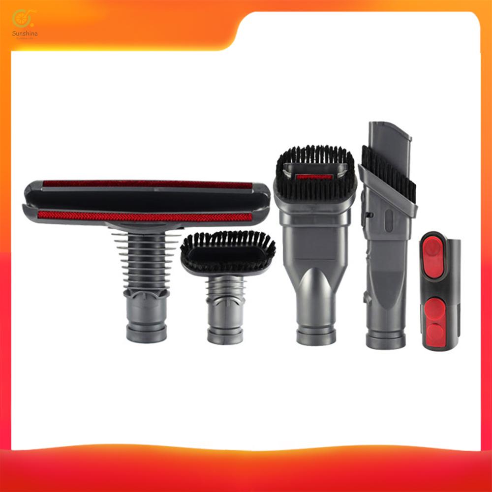 Dyson Bộ 5 Cọ Cứng + Bàn Chải Lông Cứng + Đầu Lông Mềm Tiện Dụng | BigBuy360 - bigbuy360.vn