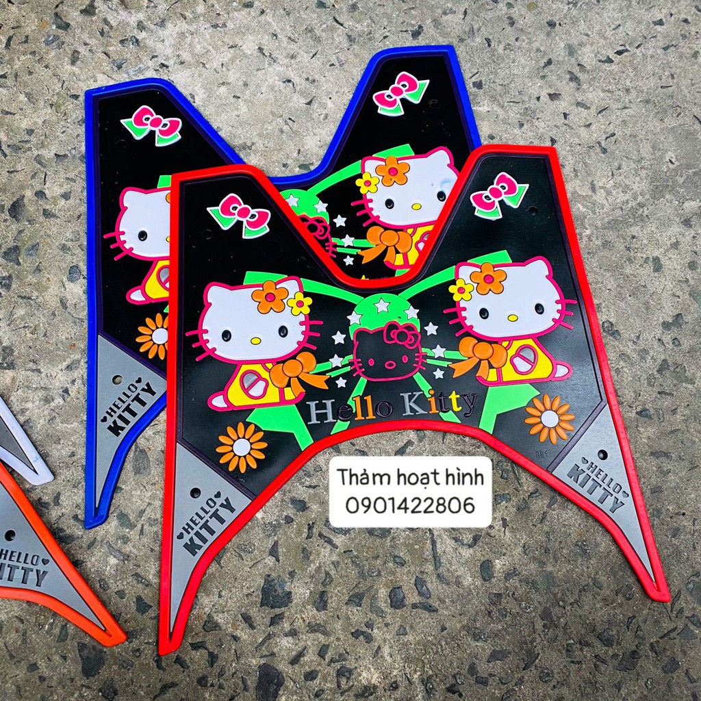 Thảm Lót Xe Vario Click hoạt hình Hello Kitty