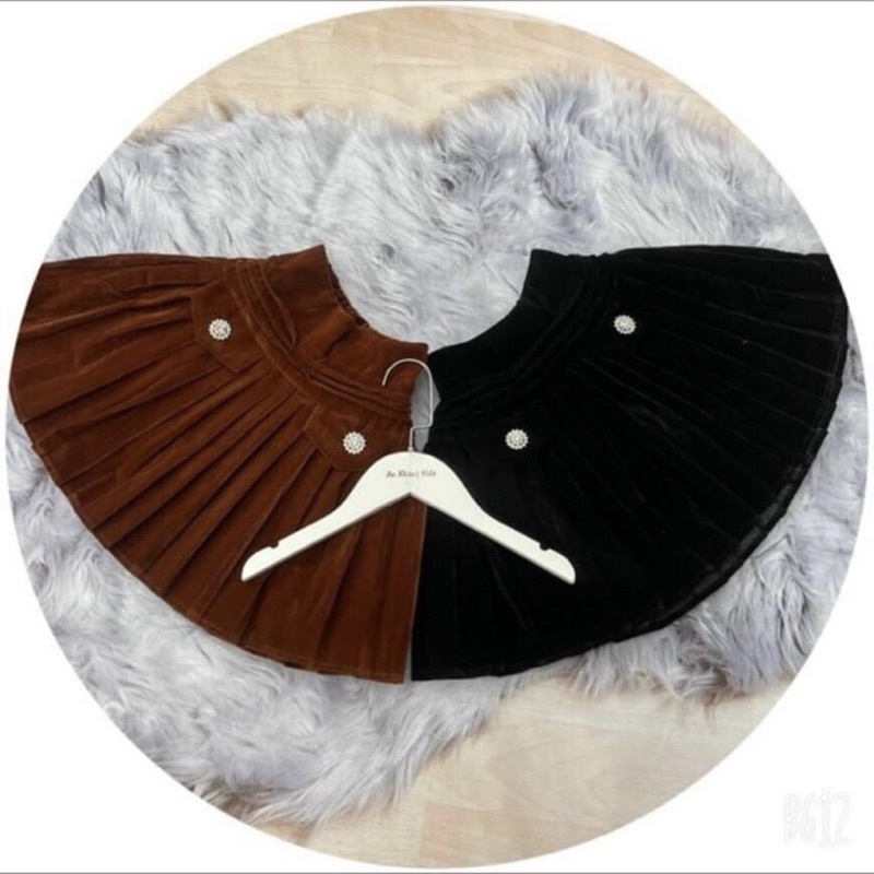 40kg CHÂN VÁY DA CHÂN VÁY NHUNG CHO BÉ GÁI SỊN ĐÉT