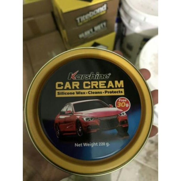 Cana karshine cream 220g đánh bóng đồ da, gỗ, đá, nhựa,kim loại, gạch.....