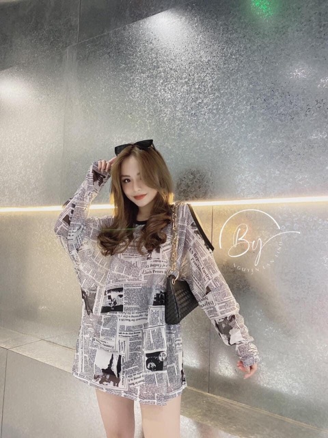 Áo phom thụng khoét vai siêu đẹp luôn á 😍