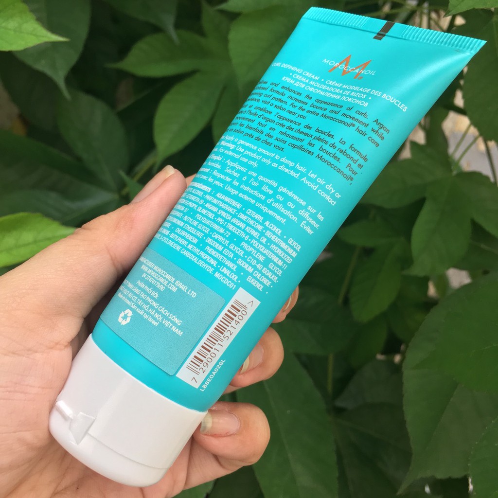 KEM ĐỊNH HÌNH TẠO KIỂU TÓC UỐN MOROCCANOIL CURL CREAM 75ml/300ML