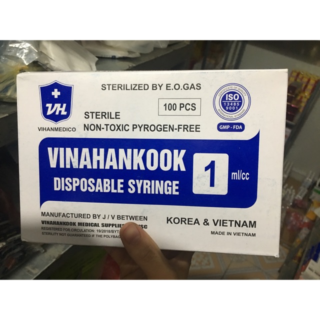 Bơm tiêm 1ml Vinahankook