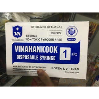 Bơm tiêm 1ml Vinahankook