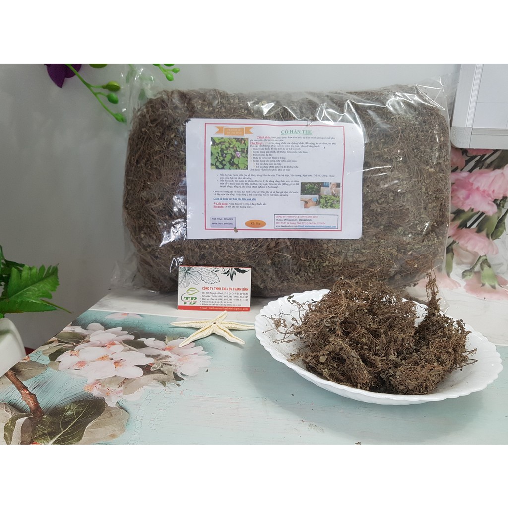 Cây Hàn The 1Kg - Thu Hái Và Phơi Khô Tự Nhiên 981SP 982sp