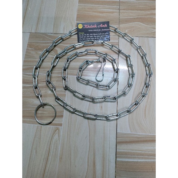 Dây xích cổ cho chó, mèo, thú cưng đủ size giá  cực rẻ