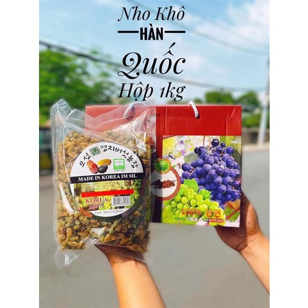 NHO  SẤY KHÔ CÓ HỘP ĐẸP CÓ THỂ LÀM QUÀ TẶNG LOẠI 1KG