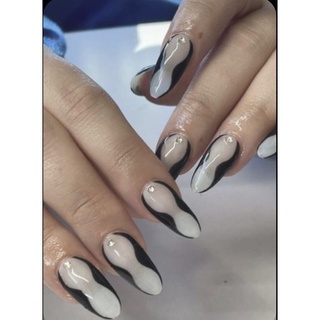 Nailbox ,10 móng úp thiết kế ,đính đá.