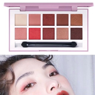 Bảng phấn mắt 10 ô Lameila chất mịn, bám da